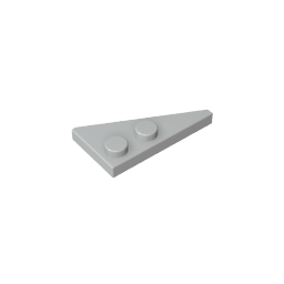 Gobricks,Wedge Plate 2 x 4 27° Left,65429
