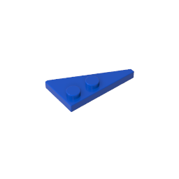 Gobricks,Wedge Plate 2 x 4 27° Left,65429