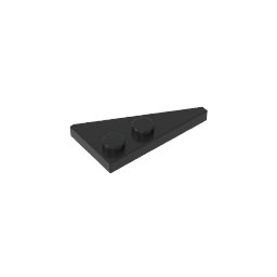 Gobricks,Wedge Plate 2 x 4 27° Left,65429