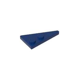 Gobricks,Wedge Plate 2 x 4 27° Left,65429
