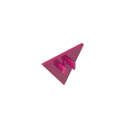 Gobricks,Road Sign Clip-on 2.2 x 2.667 Triangular,30259,39728