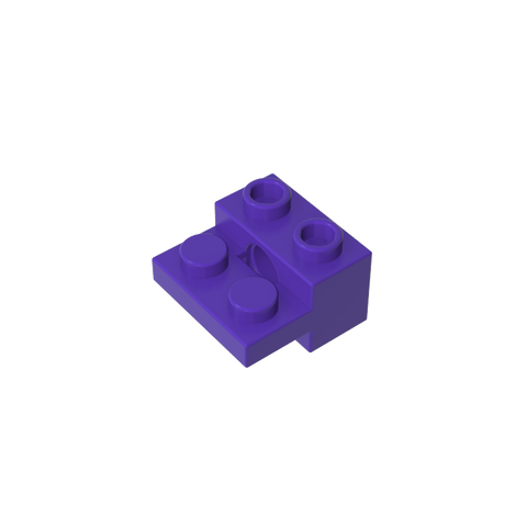 Gobricks,Technic Brick Special 1 x 2 with Pin Hole and 1 x 2 Plate,73109