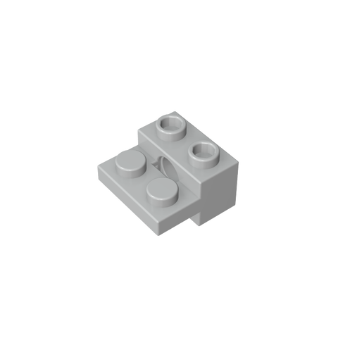Gobricks,Technic Brick Special 1 x 2 with Pin Hole and 1 x 2 Plate,73109