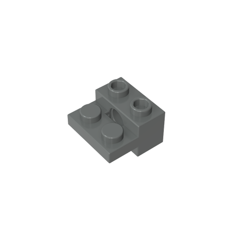 Gobricks,Technic Brick Special 1 x 2 with Pin Hole and 1 x 2 Plate,73109