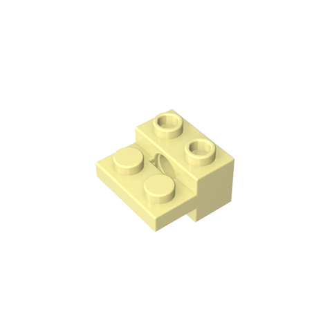 Gobricks,Technic Brick Special 1 x 2 with Pin Hole and 1 x 2 Plate,73109