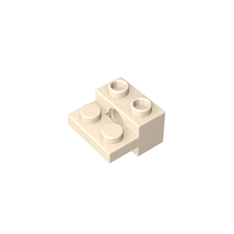 Gobricks,Technic Brick Special 1 x 2 with Pin Hole and 1 x 2 Plate,73109