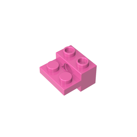 Gobricks,Technic Brick Special 1 x 2 with Pin Hole and 1 x 2 Plate,73109