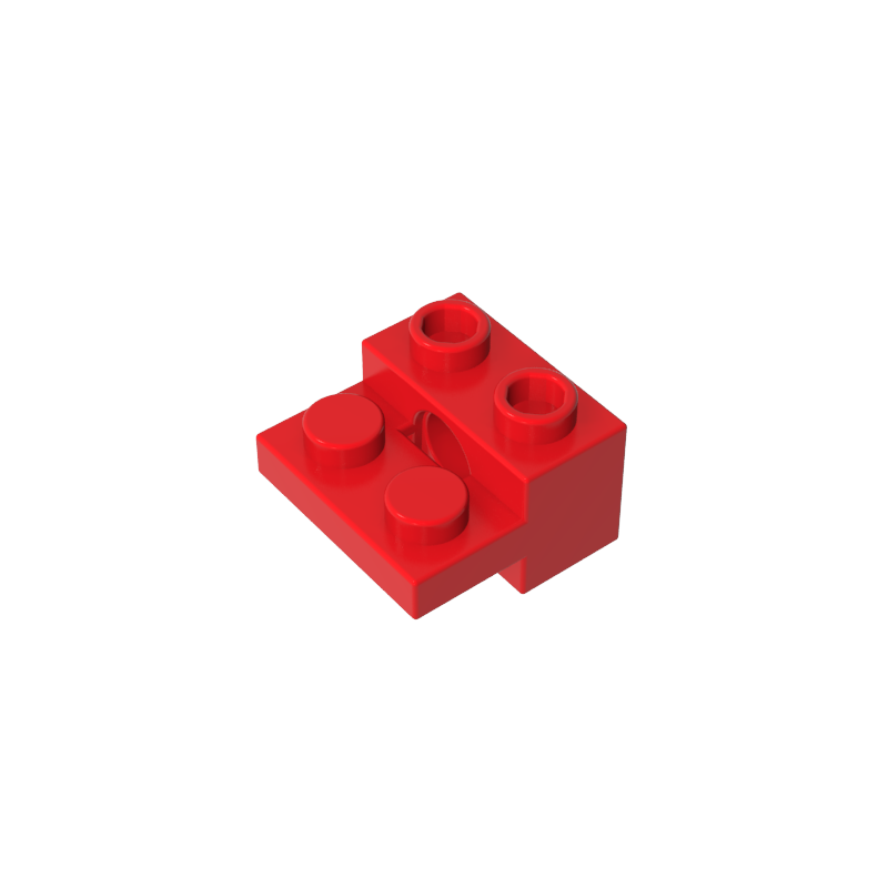 Gobricks,Technic Brick Special 1 x 2 with Pin Hole and 1 x 2 Plate,73109
