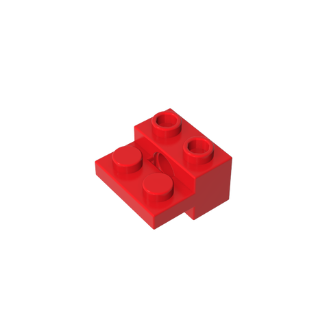 Gobricks,Technic Brick Special 1 x 2 with Pin Hole and 1 x 2 Plate,73109