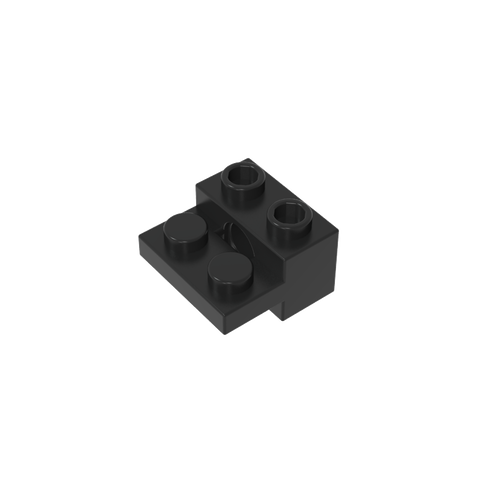 Gobricks,Technic Brick Special 1 x 2 with Pin Hole and 1 x 2 Plate,73109