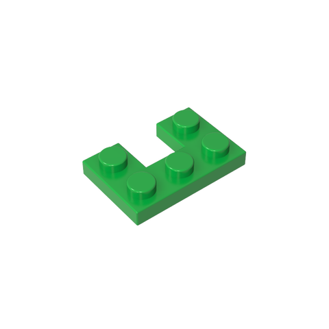 Gobricks,Plate 2 x 3 with 1 x 1 Cutout,73831