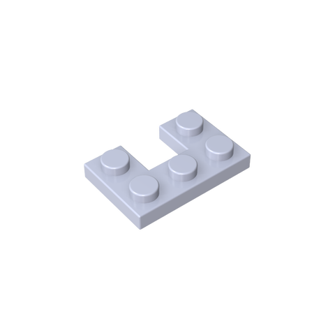 Gobricks,Plate 2 x 3 with 1 x 1 Cutout,73831