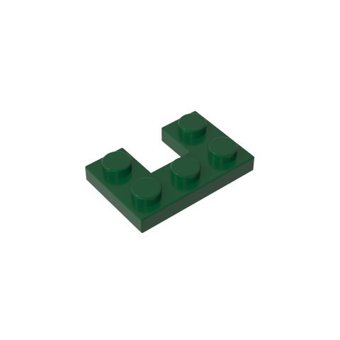 Gobricks,Plate 2 x 3 with 1 x 1 Cutout,73831