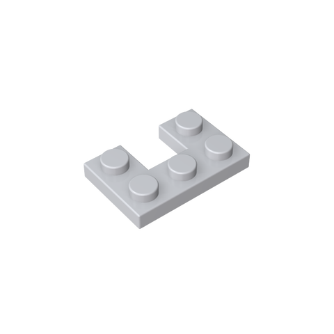 Gobricks,Plate 2 x 3 with 1 x 1 Cutout,73831