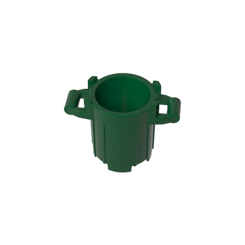Gobricks,Trash Can with 4 Cover Holders,92926,28967
