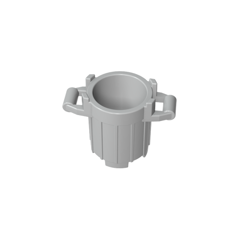Gobricks,Trash Can with 4 Cover Holders,92926,28967