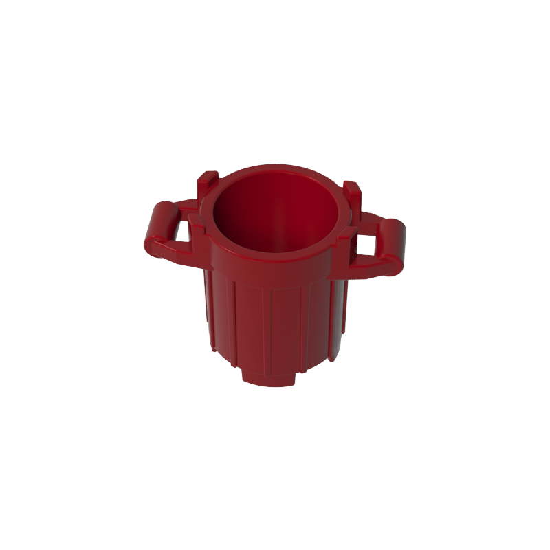 Gobricks,Trash Can with 4 Cover Holders,92926,28967