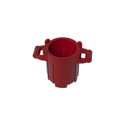Gobricks,Trash Can with 4 Cover Holders,92926,28967