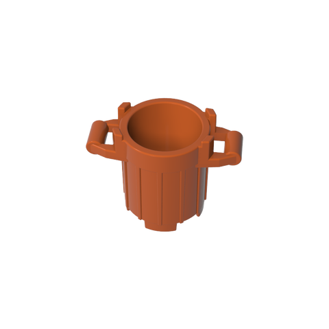 Gobricks,Trash Can with 4 Cover Holders,92926,28967