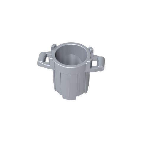 Gobricks,Trash Can with 4 Cover Holders,92926,28967
