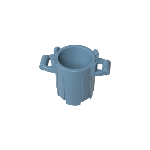 Gobricks,Trash Can with 4 Cover Holders,92926,28967