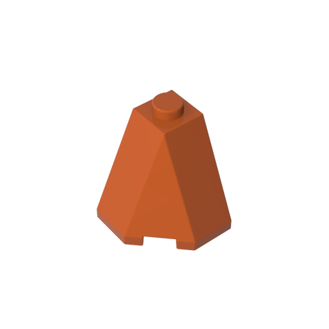 Gobricks,Wedge Sloped 65° 2 x 2 x 2 Corner,78886