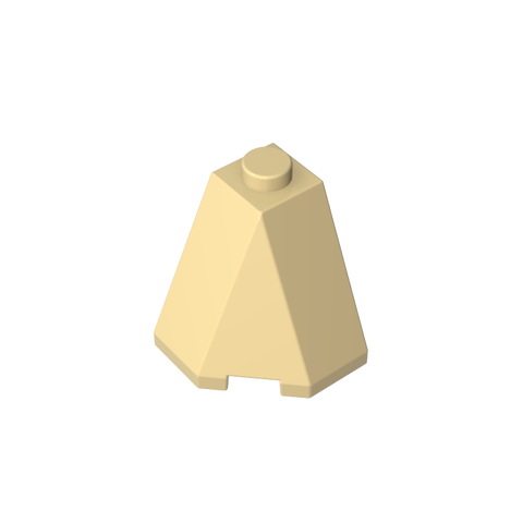 Gobricks,Wedge Sloped 65° 2 x 2 x 2 Corner,78886