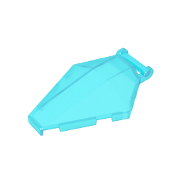 Gobricks,Windscreen 6 x 4 x 1 Hexagonal with Handle,27262,35043,39730,81580