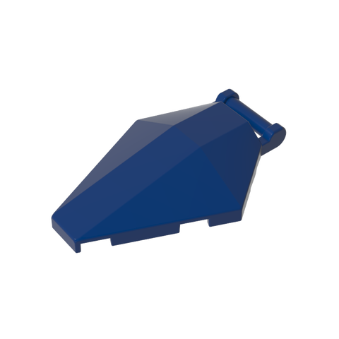 Gobricks,Windscreen 6 x 4 x 1 Hexagonal with Handle,27262,35043,39730,81580