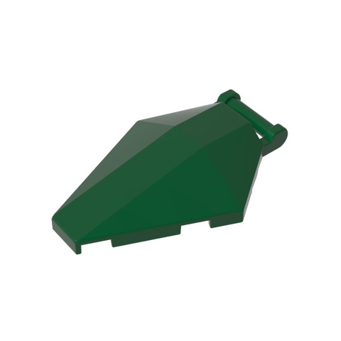 Gobricks,Windscreen 6 x 4 x 1 Hexagonal with Handle,27262,35043,39730,81580