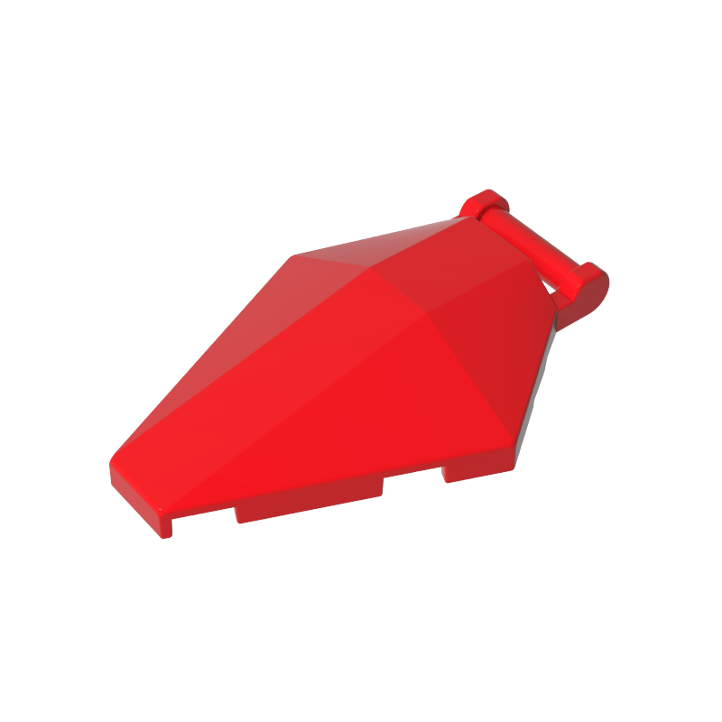 Gobricks,Windscreen 6 x 4 x 1 Hexagonal with Handle,27262,35043,39730,81580