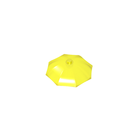 Gobricks,Equipment Umbrella Top with No Bottom Flaps, 6 x 6 with Top Stud,4094b,58572