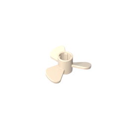 Gobricks,Propeller 3 Blade 3 Diameter with Axle Cross,6041