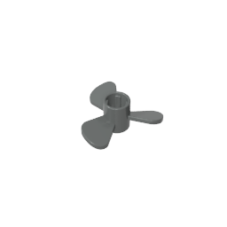 Gobricks,Propeller 3 Blade 3 Diameter with Axle Cross,6041