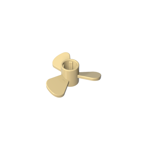 Gobricks,Propeller 3 Blade 3 Diameter with Axle Cross,6041