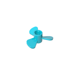 Gobricks,Propeller 3 Blade 3 Diameter with Axle Cross,6041