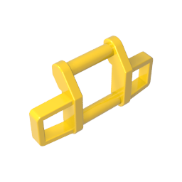 Gobricks,Grille Bar 1 x 4 x 1 2/3 BullBar,35654