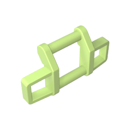 Gobricks,Grille Bar 1 x 4 x 1 2/3 BullBar,35654