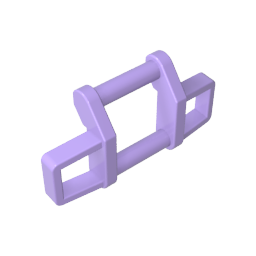 Gobricks,Grille Bar 1 x 4 x 1 2/3 BullBar,35654