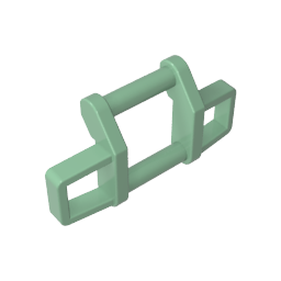 Gobricks,Grille Bar 1 x 4 x 1 2/3 BullBar,35654