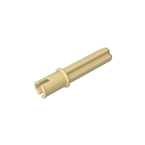 Gobricks,Technic Axle Pin 3L with No Friction Ridges and 2L Axle,65249