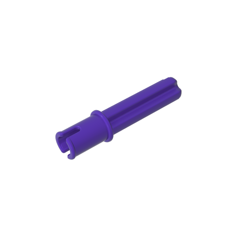 Gobricks,Technic Axle Pin 3L with No Friction Ridges and 2L Axle,65249