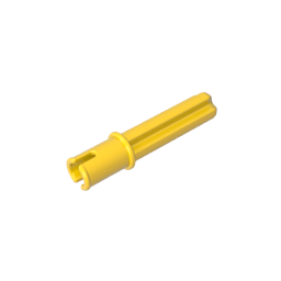 Gobricks,Technic Axle Pin 3L with No Friction Ridges and 2L Axle,65249