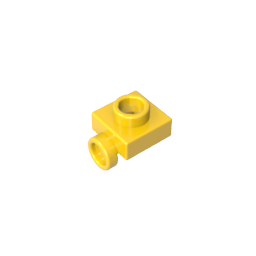 Gobricks,1x1 board with lower bump on one side,gds90190,gds90190-2