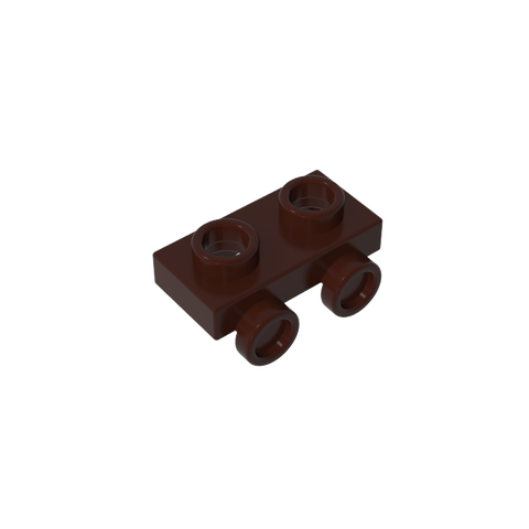 Gobricks,1x2 board with lower bump on one side,gds90192,gds90192-2