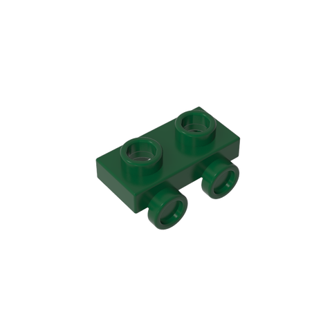 Gobricks,1x2 board with lower bump on one side,gds90192,gds90192-2