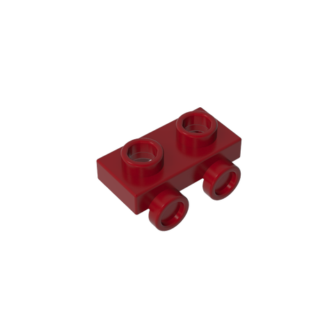 Gobricks,1x2 board with lower bump on one side,gds90192,gds90192-2