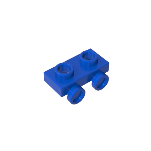 Gobricks,1x2 board with lower bump on one side,gds90192,gds90192-2