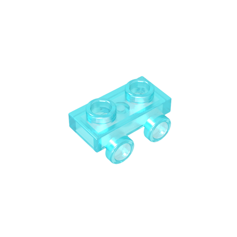 Gobricks,1x2 board with lower bump on one side,gds90192,gds90192-2