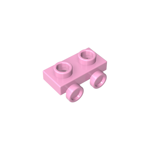 Gobricks,1x2 board with lower bump on one side,gds90192,gds90192-2